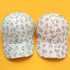 FLORAL CASUAL BASEBALL CAP